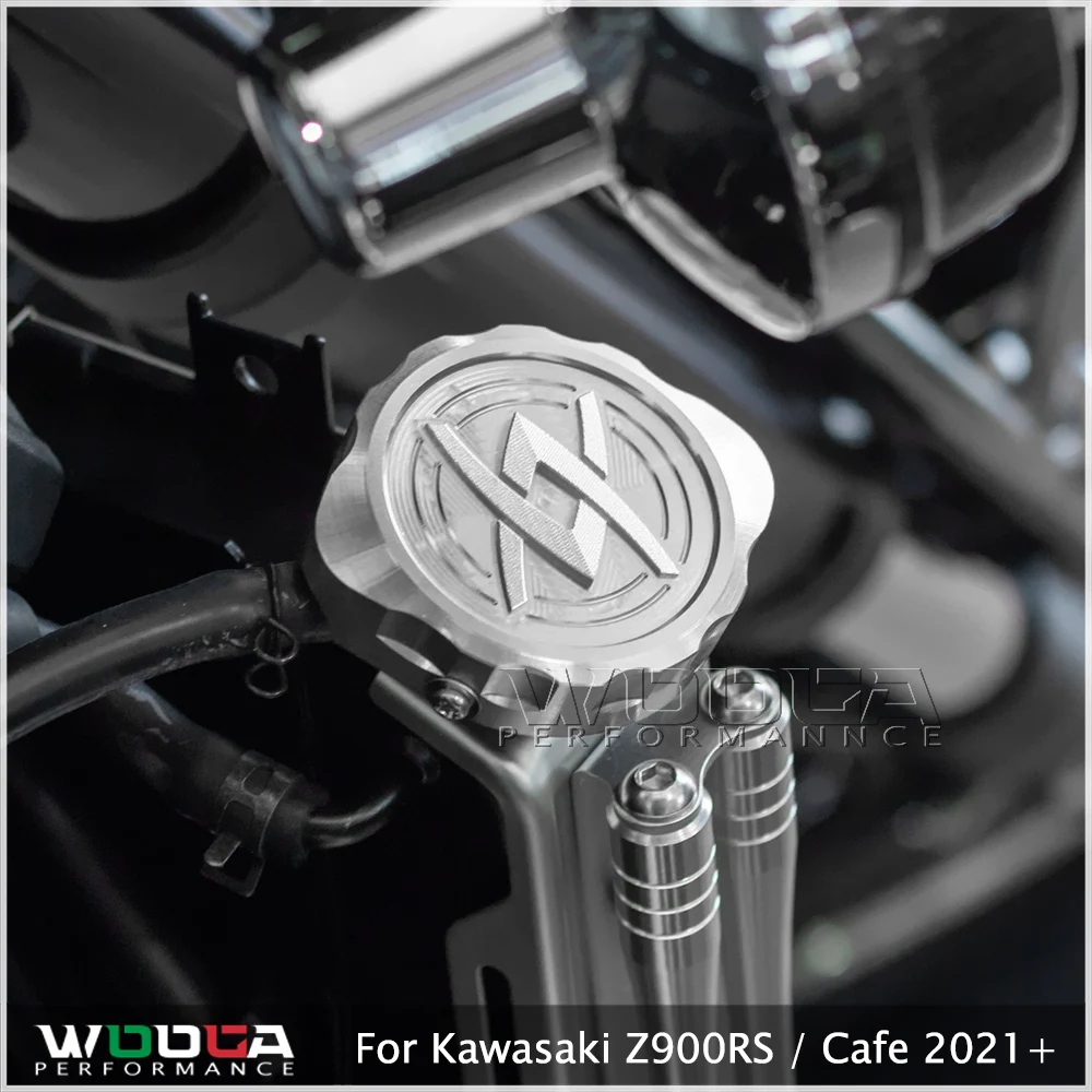 

Motorcycle Radiator Cap Cover For Kawasaki Z900RS / Cafe 2018 2019 2020 2021 2022 Decorative Aluminum STD Radiator Caps Z900 RS