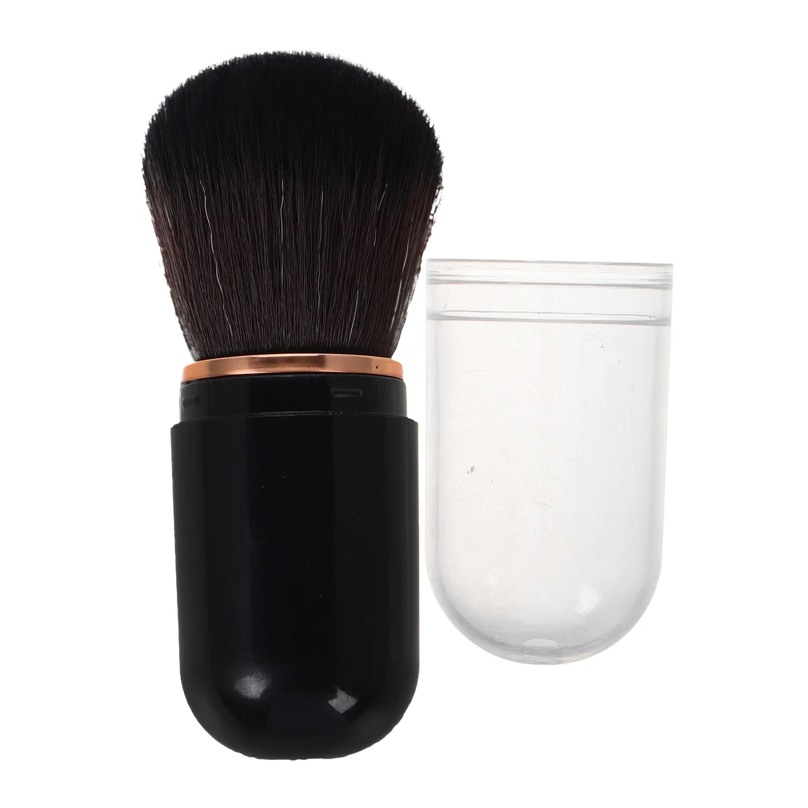 Кисть для макияжа Румяна щек Жидкие мини-кисти Капсула Нейлон Маленькая пудра