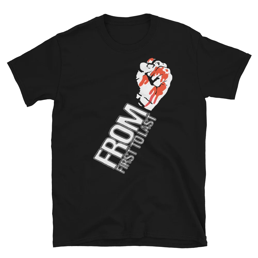 От первого до последнего кровавого удара эмо постхардкор футболка