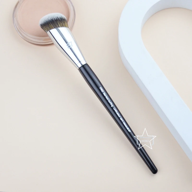 

PRO 87 Angle Foundation Brush Face Cream Buffing Makeup Brush Professional Brand Liquid Blush Foundation Brush Make Up Tool