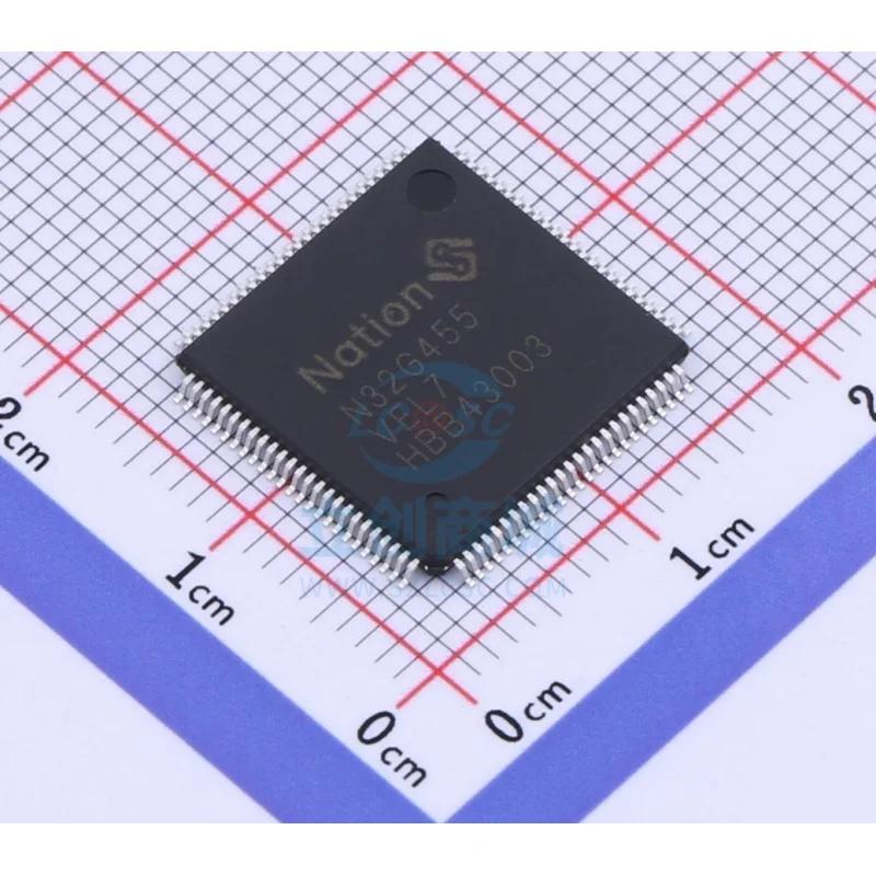 

Новый оригинальный микрокомпьютер с одним чипом (MCU/MPU/SOC) IC chip N32G455VEL7
