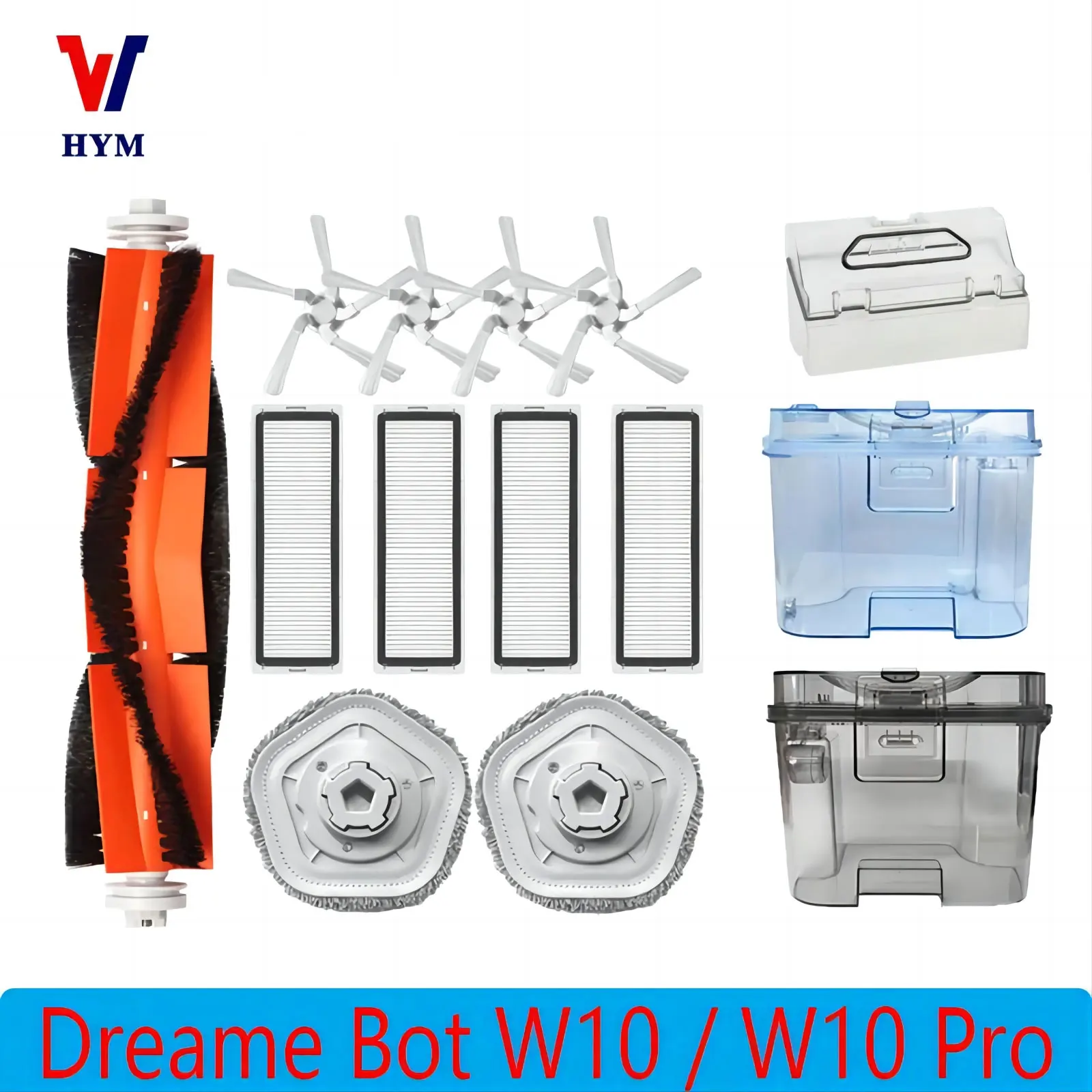 Запчасти для робота-пылесоса Dreame Bot W10 W10pro, сменный моющийся ...