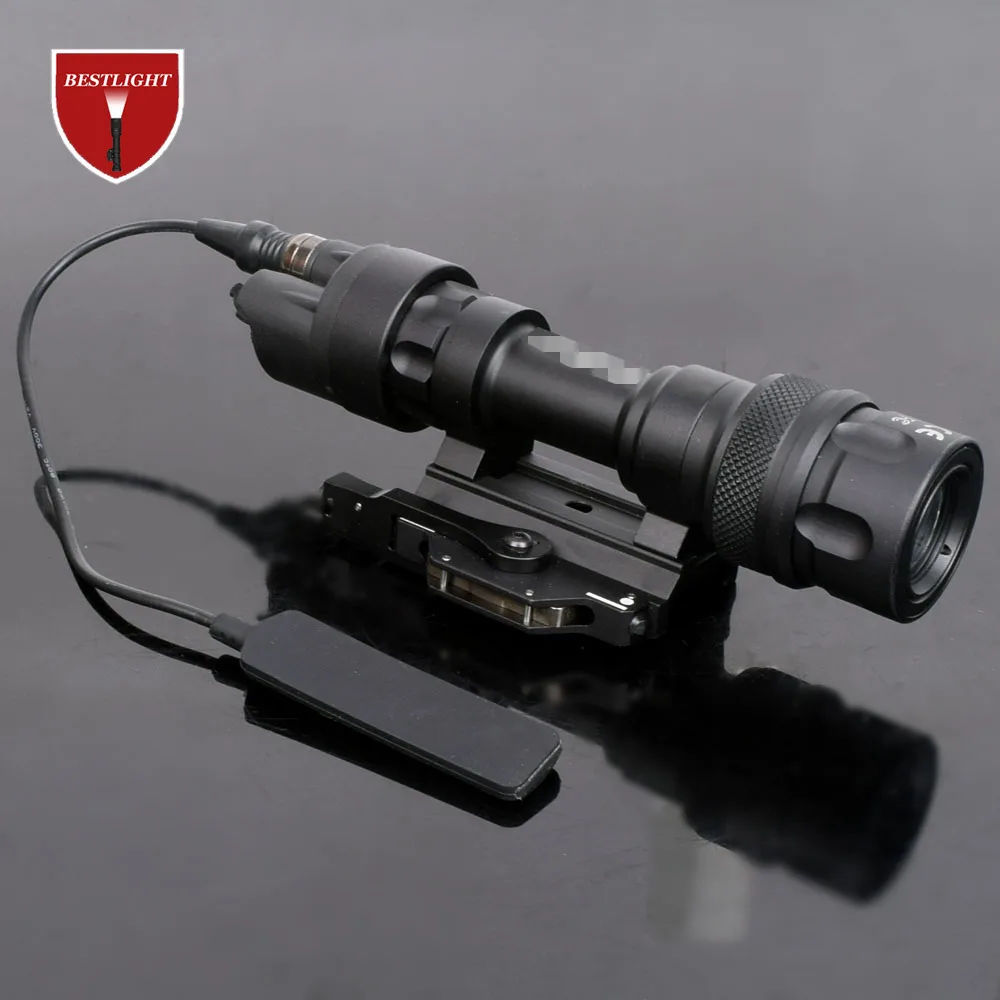 

Тактический фонарь Picatinny QD M952 M952V, светодиодный светильник льник для охотничьего скаутский фонарик, постоянный Мгновенный Белый выход