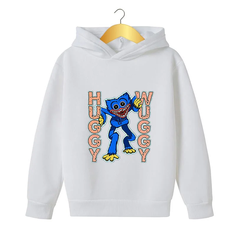 

Kids Poppy Playtime Spring New Hoodies Sweatshirt Boy Girl Prints Cartoon Pullover Casual Fashion Boys Girls Poppy Long Sleeves