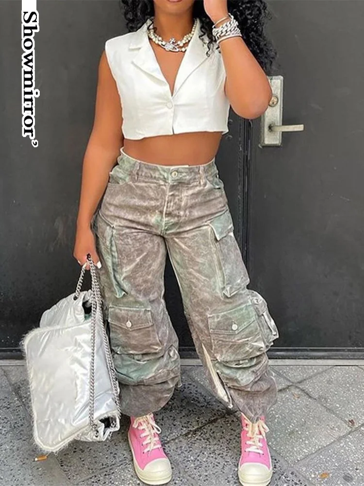 

Топ женский облегающий из искусственной кожи, без рукавов, на пуговицах