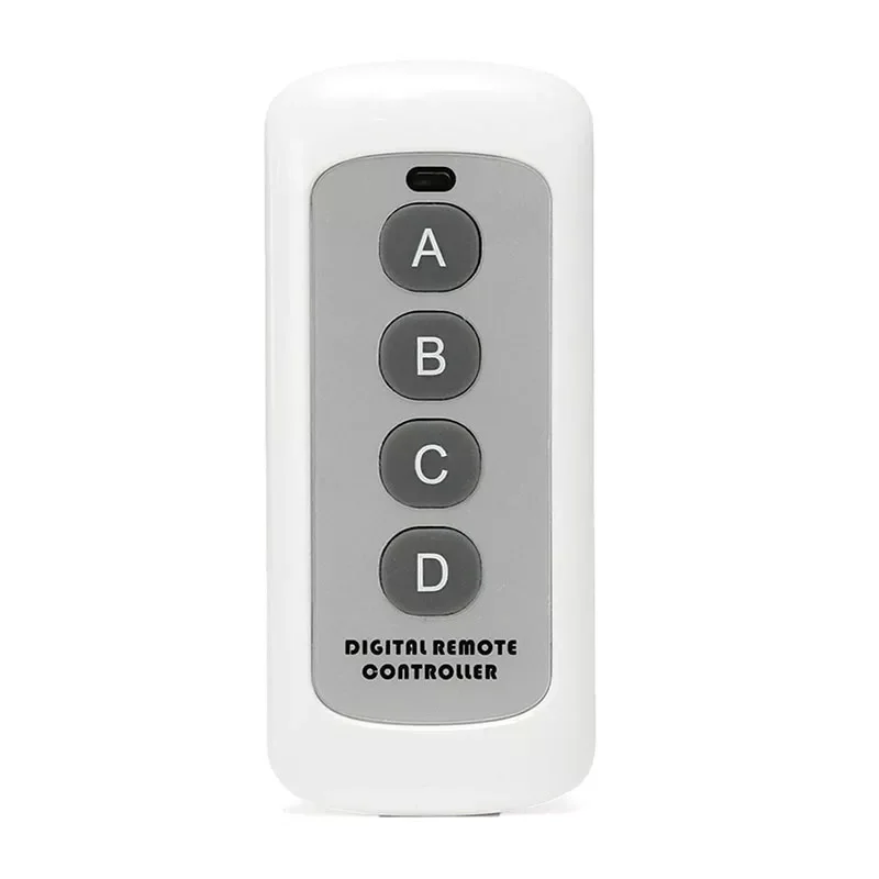 

5 Pcs Wireless 433MHz 4 Button EV1527 Code Remote Control RF Transmitter Wireless Key for Smart Home Garage Door Opener