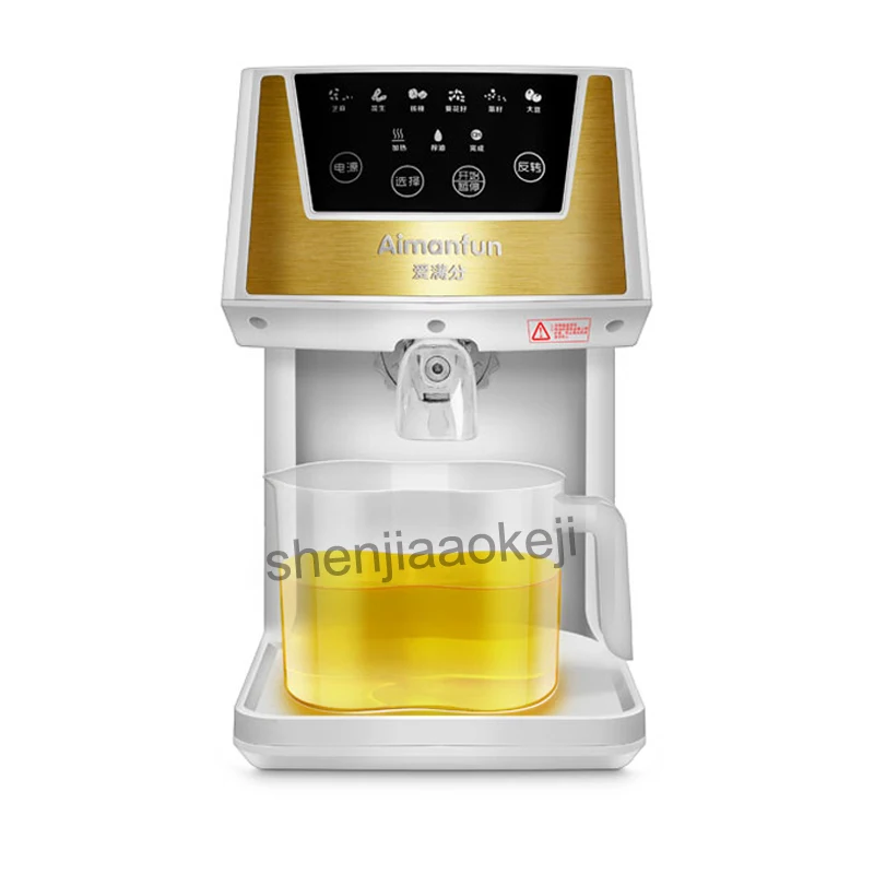 

Oil Pressers Electric Oil Press machine Stainless Steel Household Extractor High Pressing Rate Mute Hot Oil Making Machine