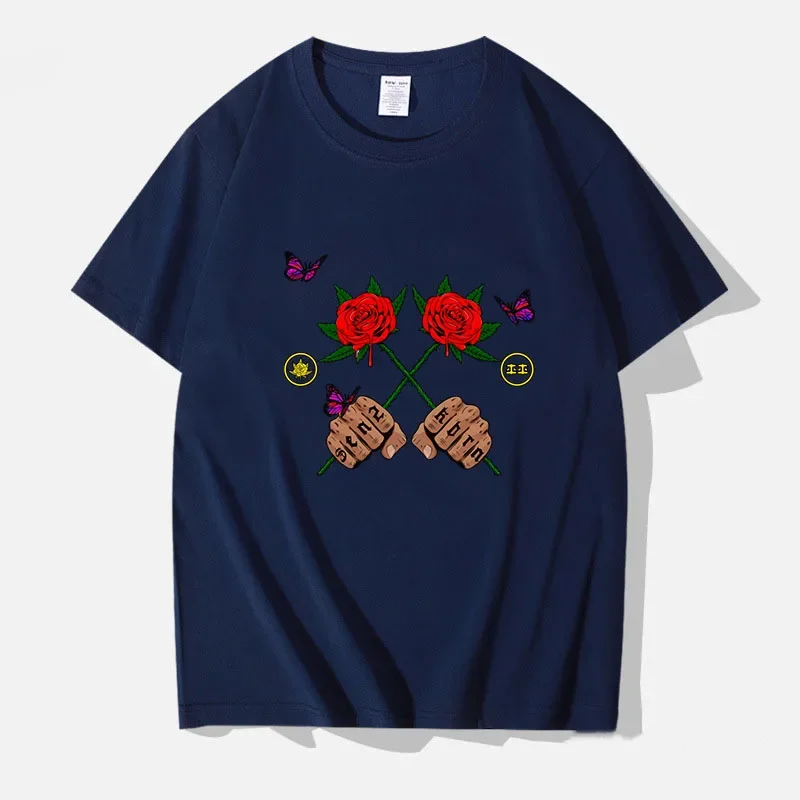 Eladio Carrion Повседневные Хлопковые Футболки Для Женщин И Мужчин С Аниме Принтом