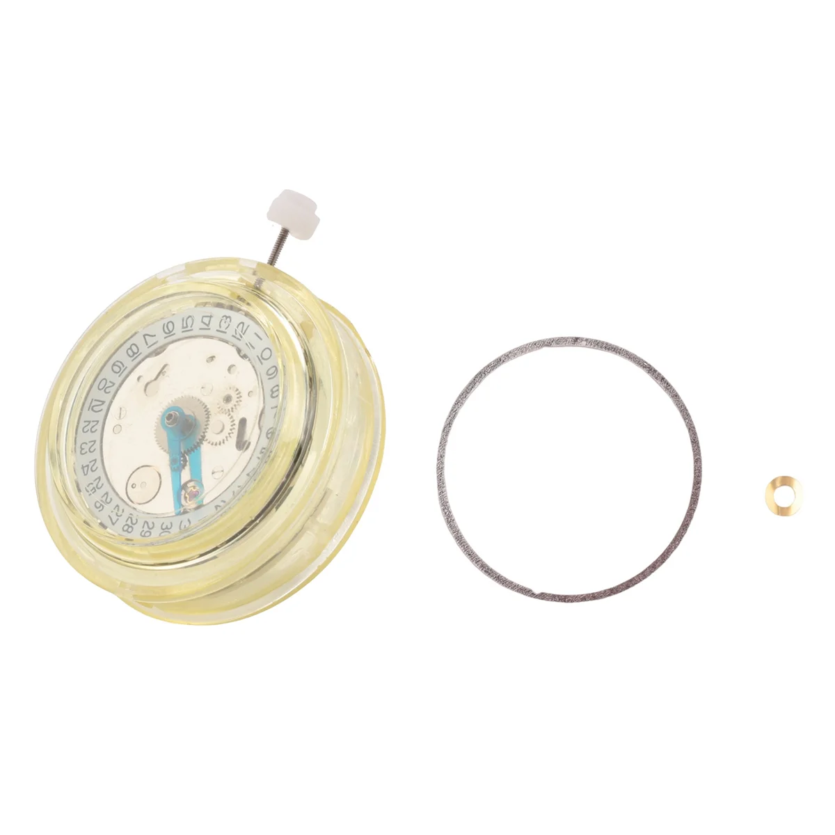 Автоматический механизм часов GMT 4 стрелки 24 часа сменный диск даты для 2813 3804