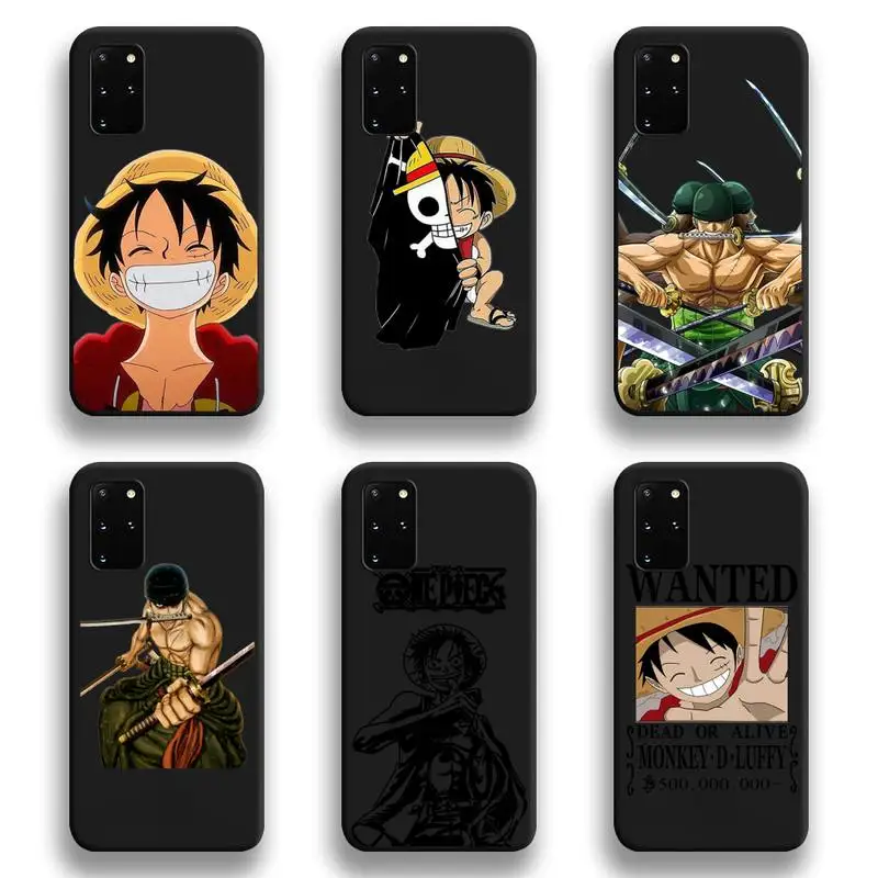 

Best One piece Luffy Zoro Phone Case For Samsung Galaxy S21 Plus Ultra S20 FE M11 S8 S9 plus S10 5G lite 2020