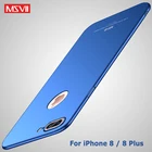 MSVII чехлы для iPhone 8 Plus, тонкий роскошный чехол для iPhone8 Plus, Жесткий Чехол для ПК, чехлы для Apple 7, 8 Plus
