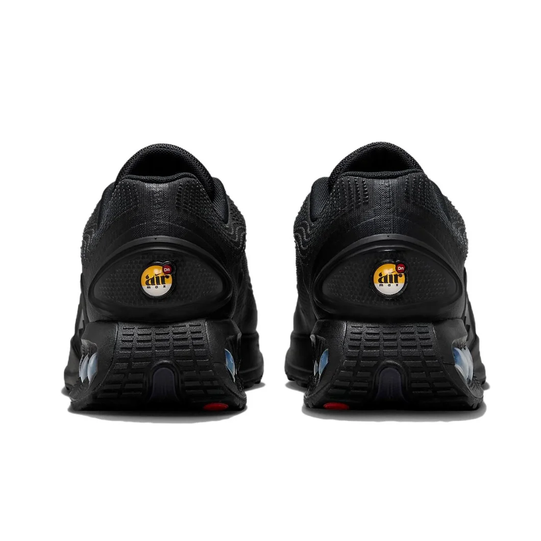 Мужские повседневные кроссовки Nike Original Black Air Max Dn Low удобные простые с мягкой