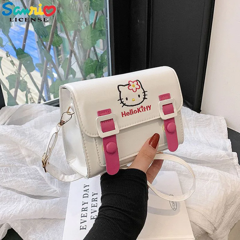 

Hello Kitty Sanrio аниме милая курomi Cinnamoroll моя мелодия Наплечная Сумка Мультфильм Jk сумка тоут нишевая сумка-мессенджер подарок для девушки