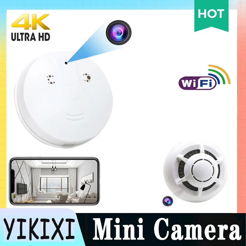 

Full HD 4K мини-камера беспроводная Wi-Fi ip-камера Домашняя безопасность ночное видение Обнаружение движения видеорегистратор Поддержка TF-карты ...