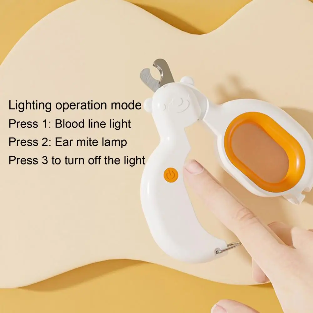 

Dog Claw Trimmer Premium Led-lit Pet Nail Clippers Stainless Steel Blade Ergonomic Handle Ideal for Dogs Cats Rabbits Small