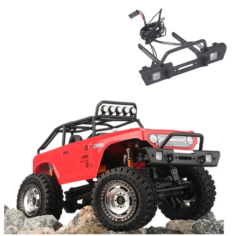 

Для 1/24 моделирование подъема автомобиля Модель осевой SCX24 металлическая передняя панель со стандартным бампером