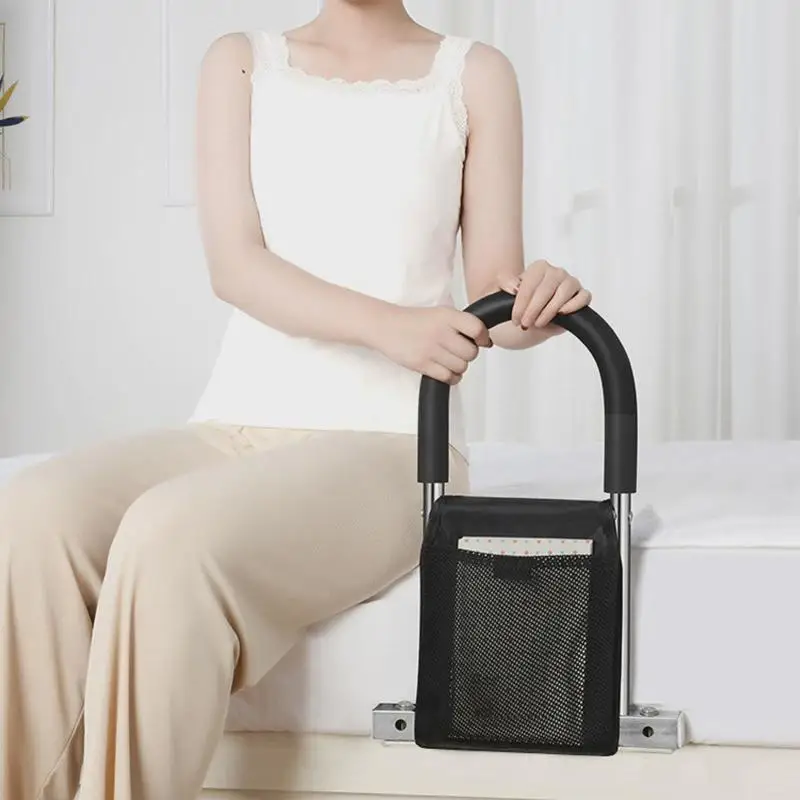 Прикроватные поручни кровать для пожилых перила из нержавеющей стали простые