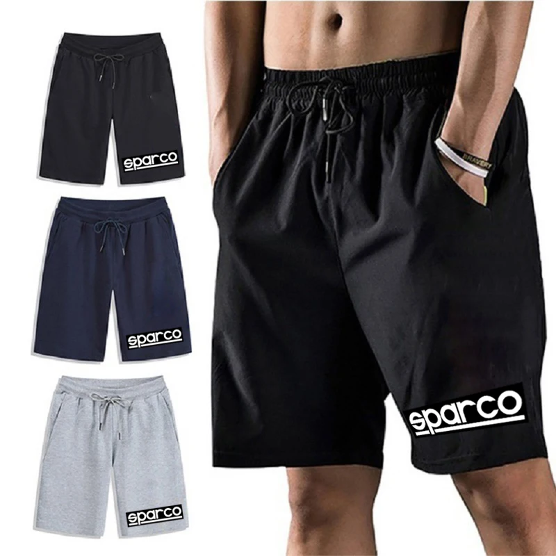 

2022 Outdoor Sports Running Bermuda Shorts Summer Shorts Men Gyms Short Sweatpants Casual Drawstring Short Pants with Pockets