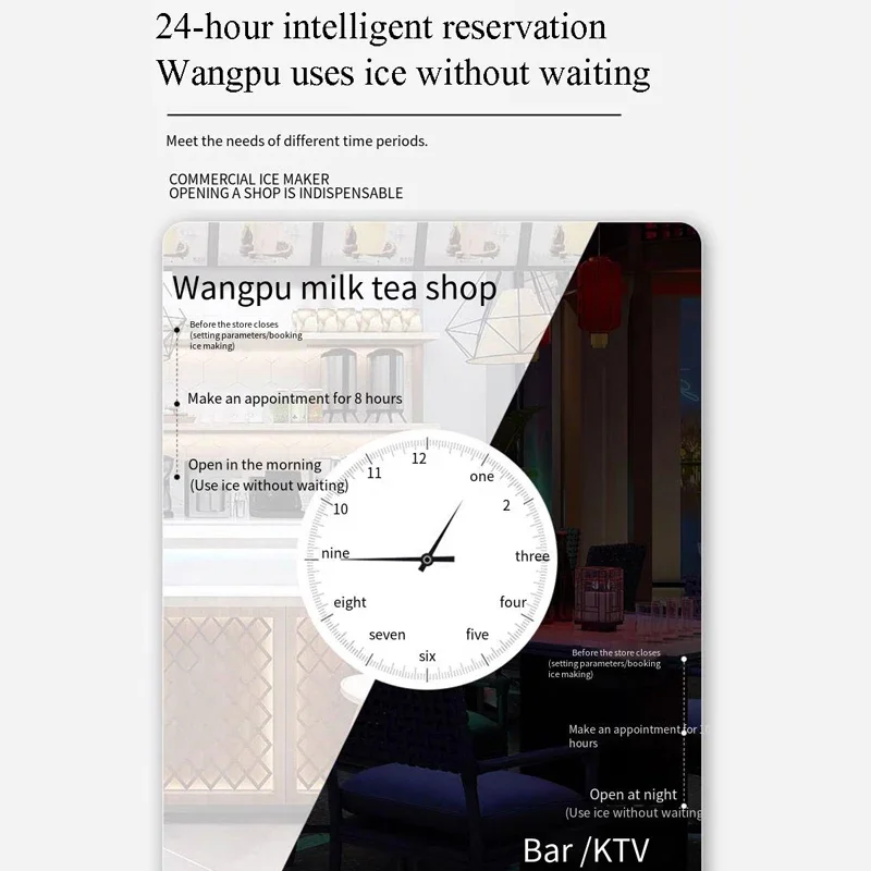 Столешница для льда Жевательная машина из гальки 34 фунта/26 5 лбsper Day хрустящая