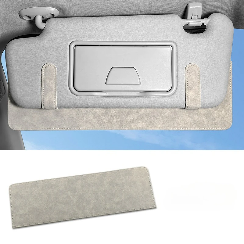 

Регулируемый автомобильный удлинитель солнцезащитных козырьков, замшевое крепление для солнцезащитного козырька, подходит для солнцезащитного козырька, удлинитель блокировки солнца