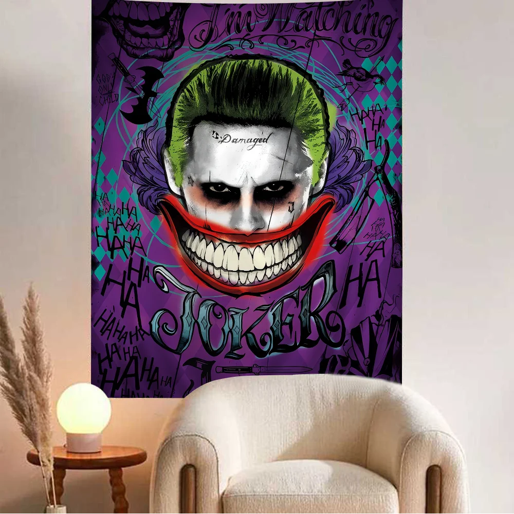 BEAST KINGDOM DC J-Joker большой настенный гобелен с принтом настенное украшение домашний