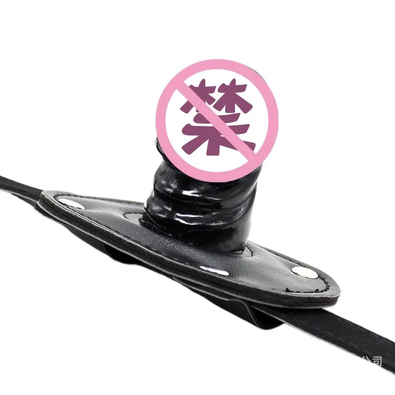 Короткий/длинный пенис заглушка для рта секс-игрушки с Фетиш-ведомым открытым