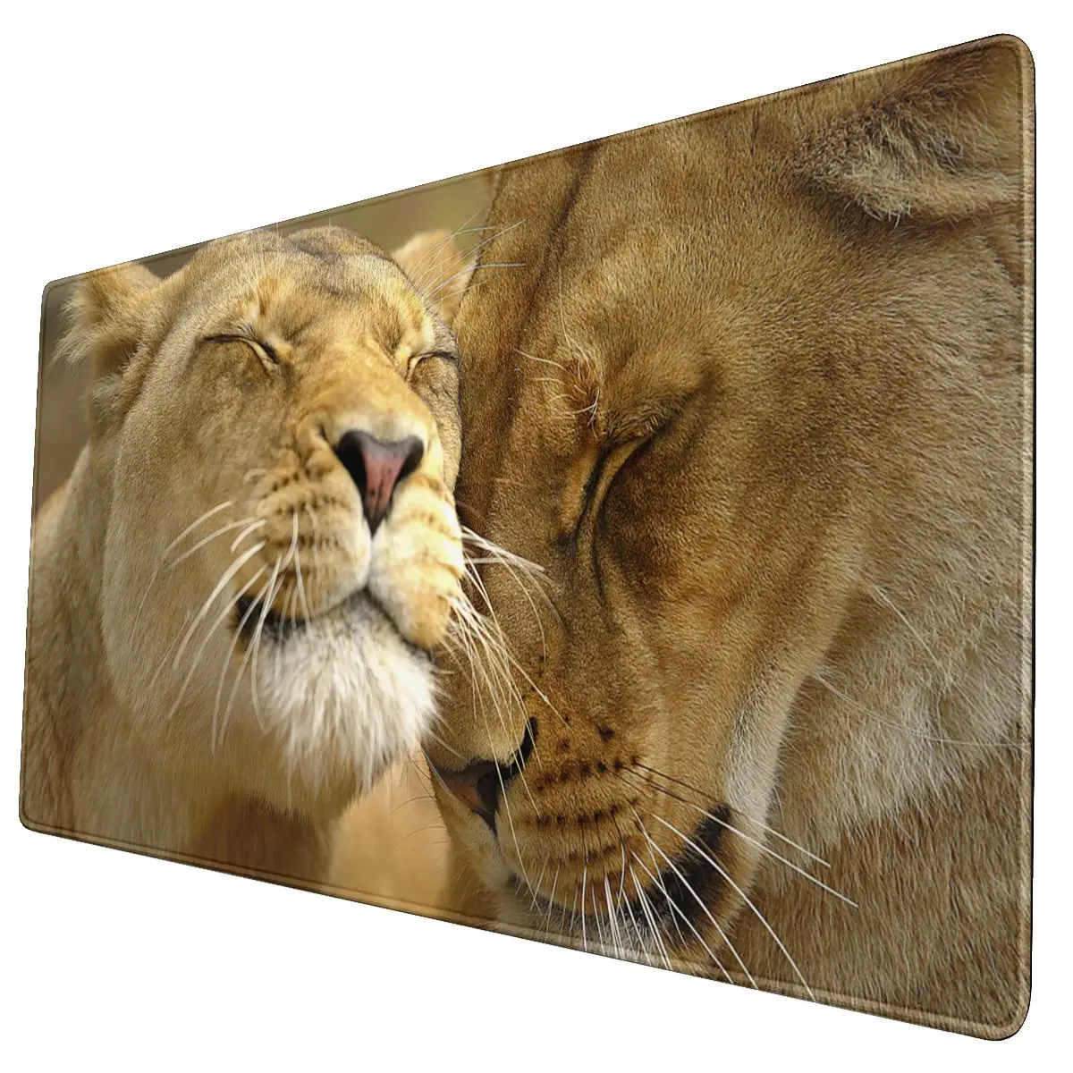 Резиновый игровой компьютерный коврик для мыши с изображением Льва природы