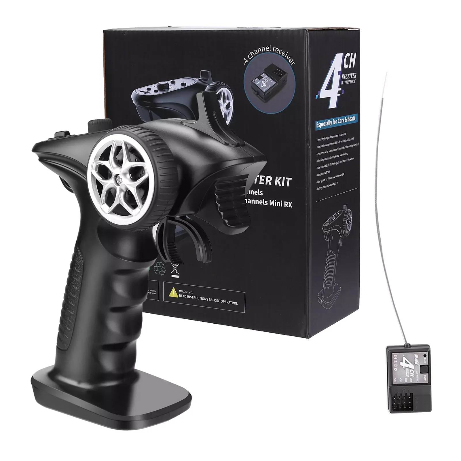 

GA-4H-TX Remote Control Fast Response Waterproof Receiver