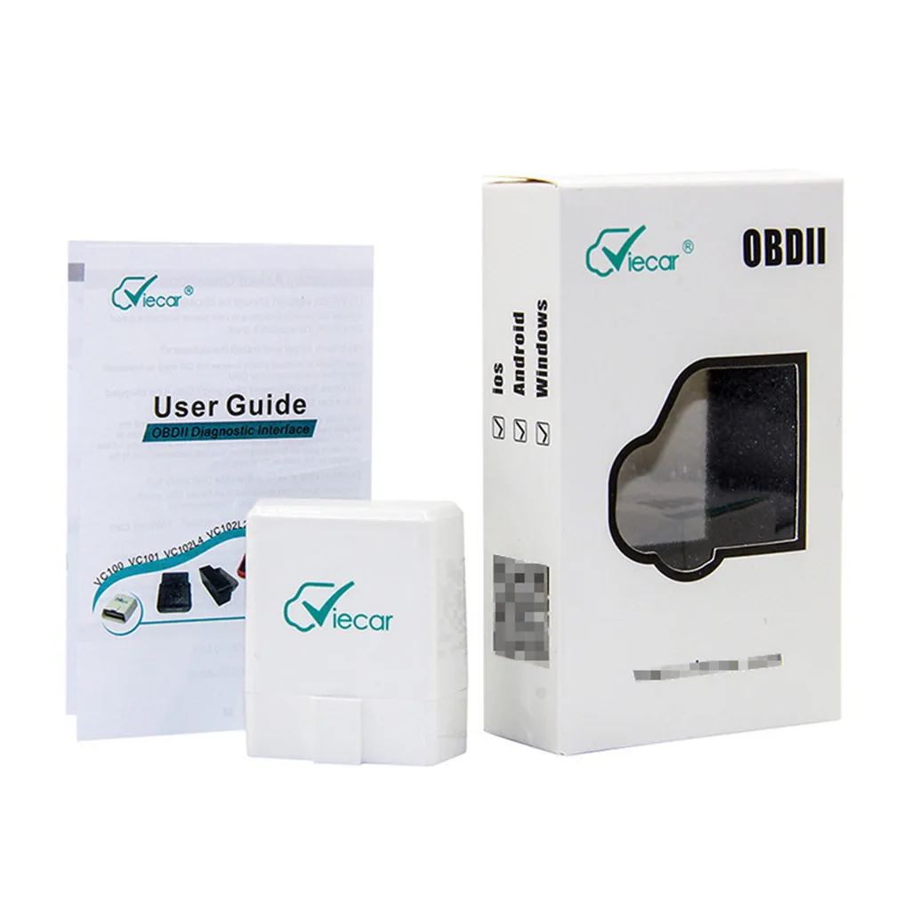 

Diagnostic Tool IOS 4.0 OBD2 Adapter Viecar OBDII ELM327 For Android Bluetooth Car Scanner