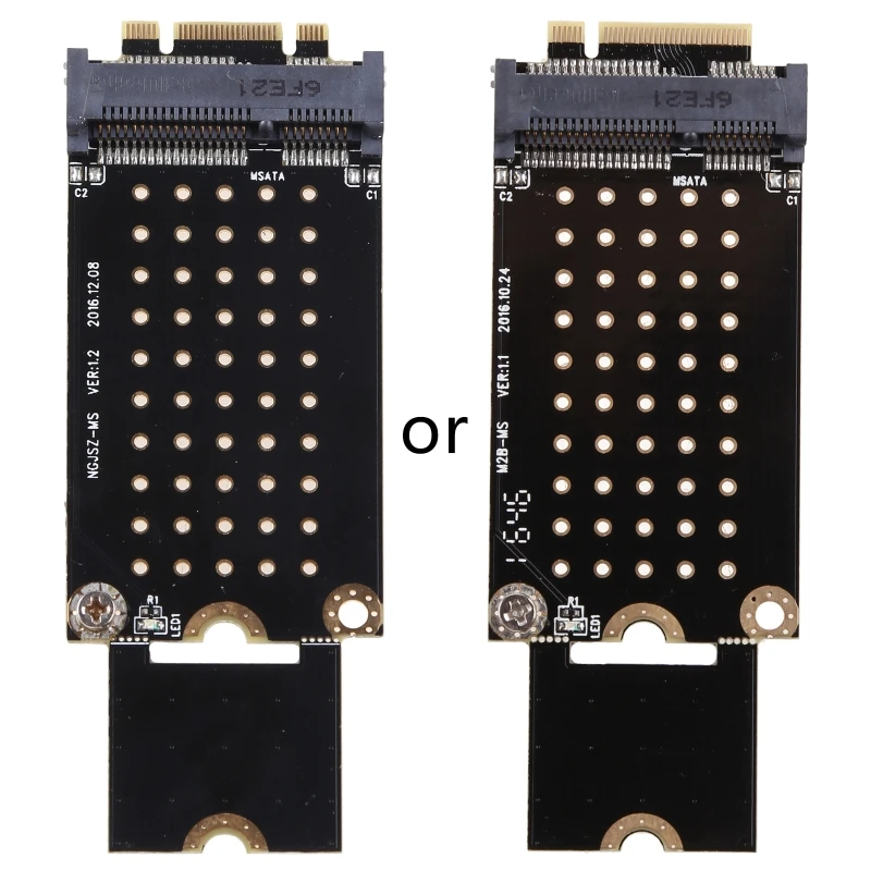 

MSATA к NGFF мини-адаптер для. 2 2260 2280 SATA3 M2 порт к MSATA 3 Новый