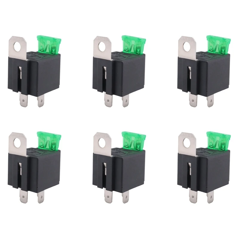 6x12V 30A 4 Pin SPST автоматический стандартный переключатель открывания