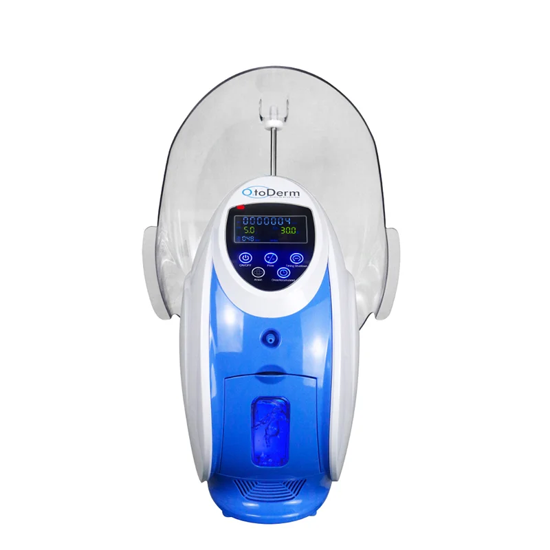 2022 Portable Korea O2toderm Oxygen Facial Dome  Therapy High-Concentrated  Machine For Spa