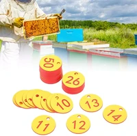2022jmtfarm number tags high%e2%80%91quality abs material husbandry suppliesbeekeeping tool numbered tag for animal husbandry beekeepi