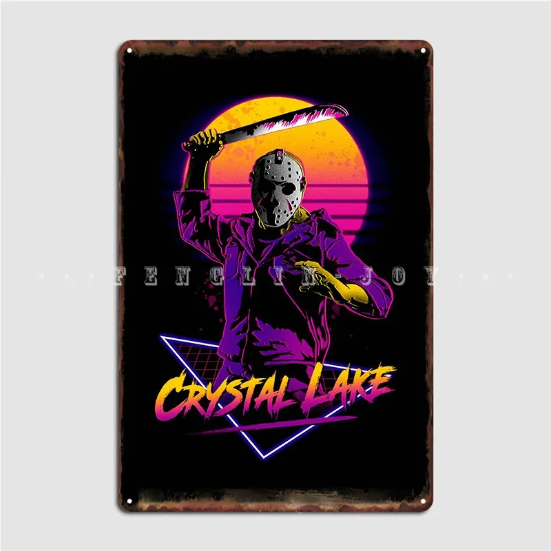 

Retro Machete Metal Sign Cinema Garage Party Vintage Plaques Tin Sign Poster