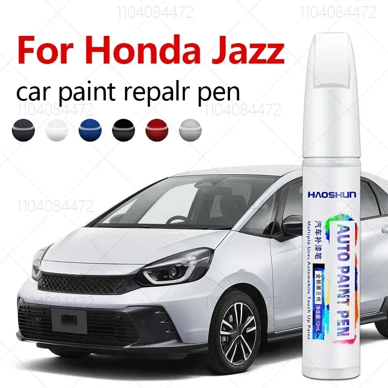 Фото Для Honda Jazz 2001-2025 GD GE GK GN Ручка для ремонта краски Touch Up Засіб для удаления царапин DIY Автоаксессуары Черный Белый Серебристый Серый Синий №1