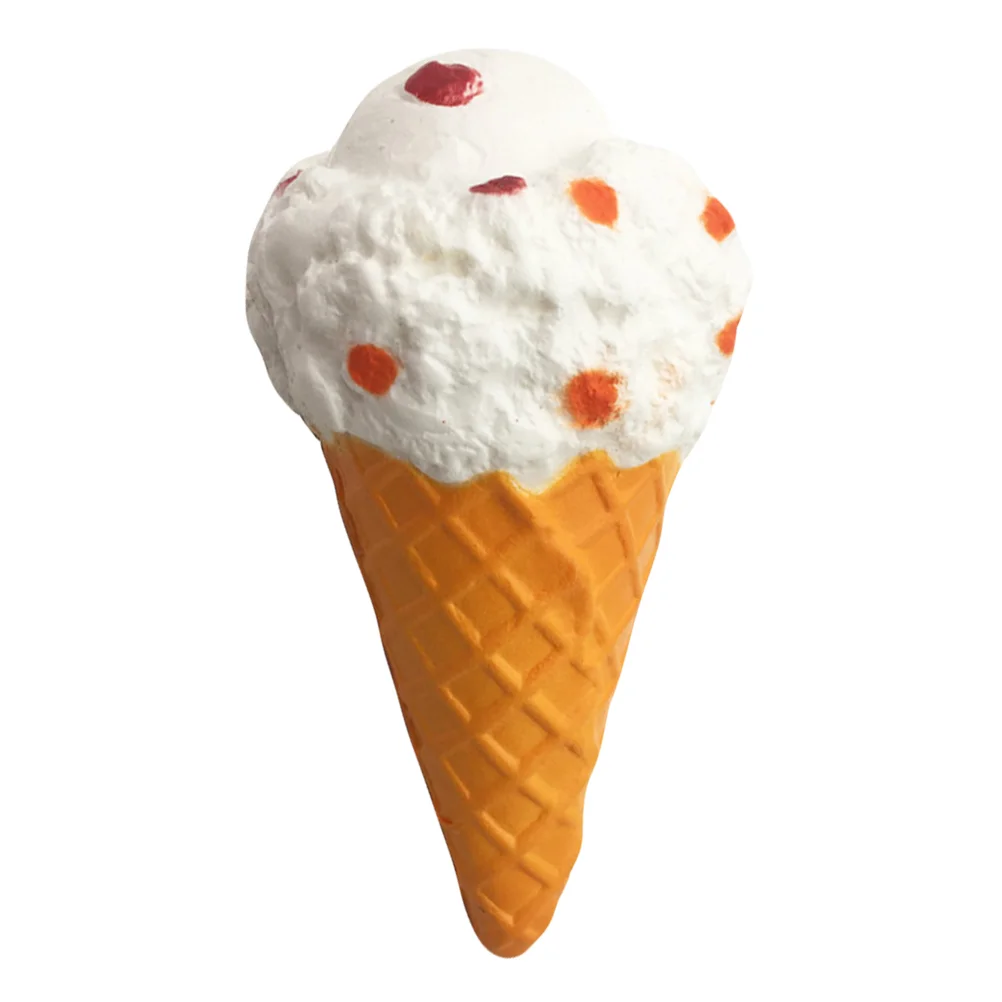 

Torch Ice Cream PU Squish Ice Cream Imitation Squeeze Ice-cream Model