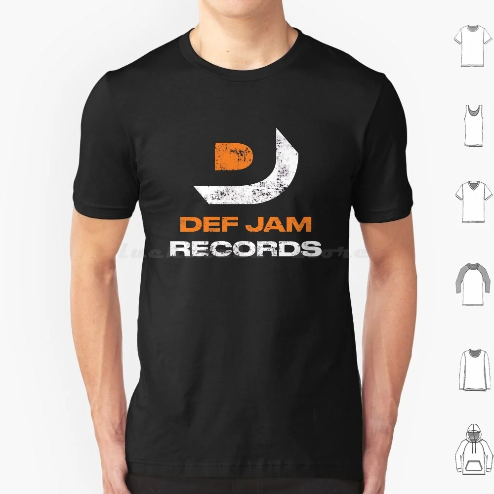 Classic T Shirt 6Xl Cotton Cool Tee Def Jam Recordings Rap Music Hip Hop Classic Vintage Retro