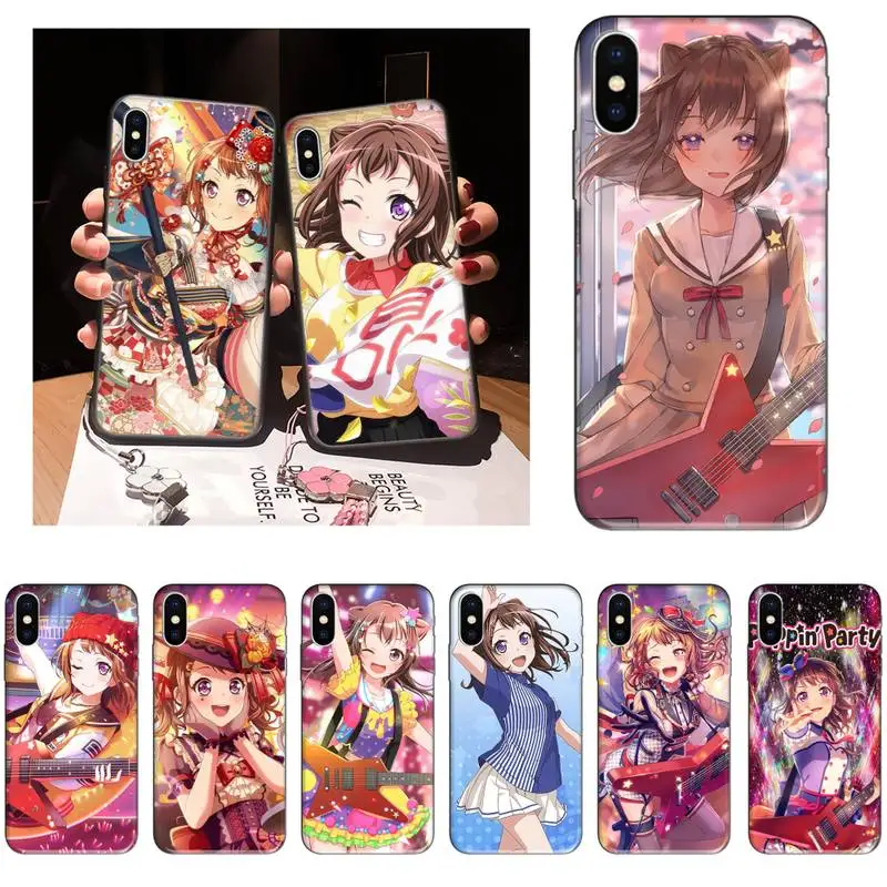 Чехол для телефона RUICHI BanG Dream Toyama Kasumi iPhone 11 12 Mini 13 Pro XS Max X 8 7 6s Plus 5 SE XR | Мобильные
