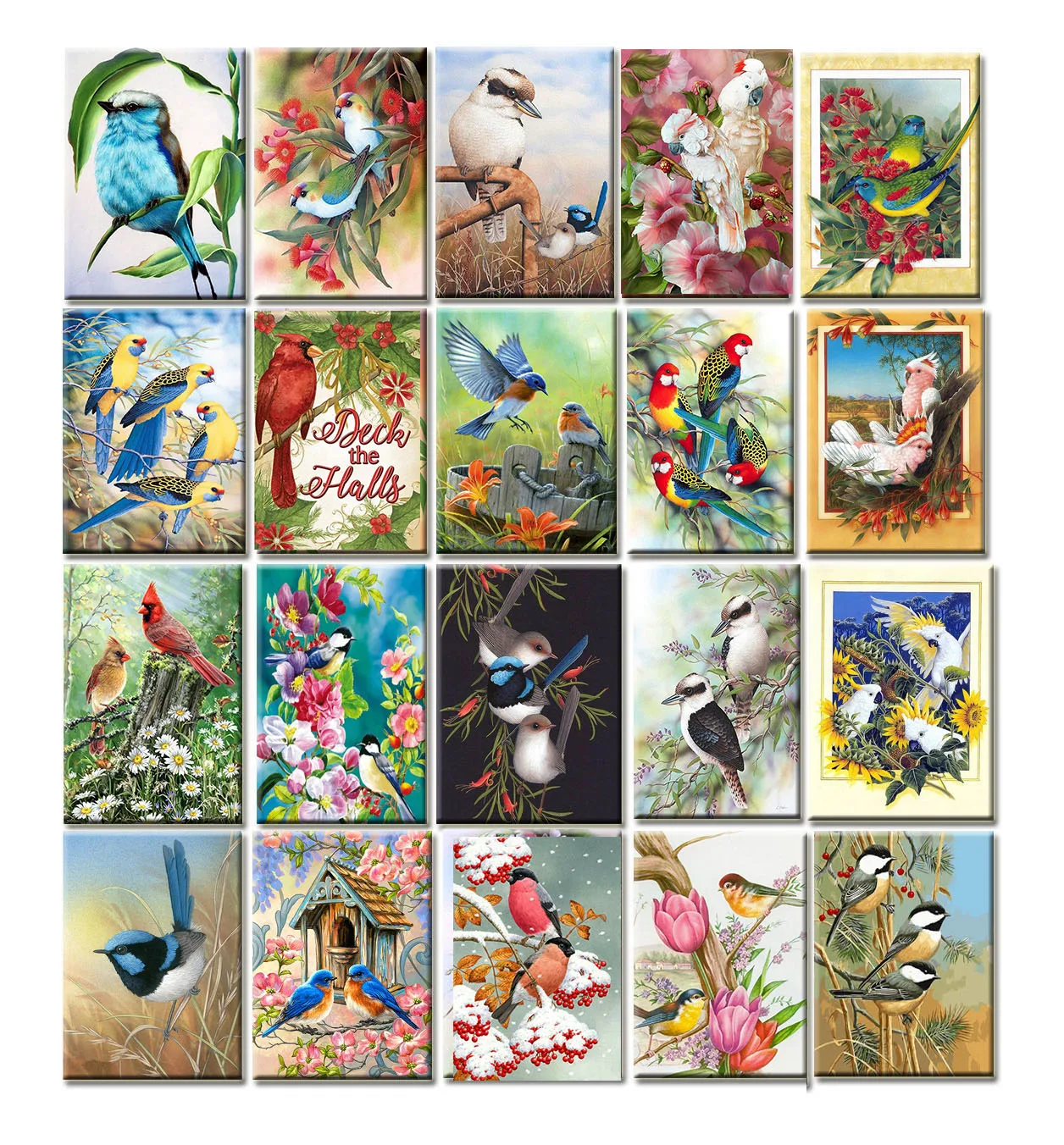 Набор для алмазной живописи Стразы 5D мозаика сделай сам с изображением птиц на