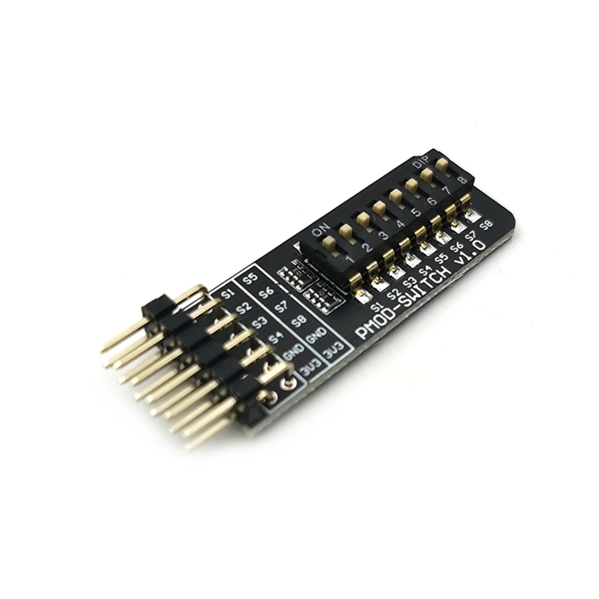 Фото Новая плата расширения 3C-PMOD-SWITCH ICESugar Модуль расширения FPGA Стандартный интерфейс PMOD 8-битный DIP-переключатель №2