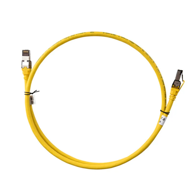 Патч-корд RJ45 Cat8 40 Гбит/с 2000 МГц с двойным экранированием |