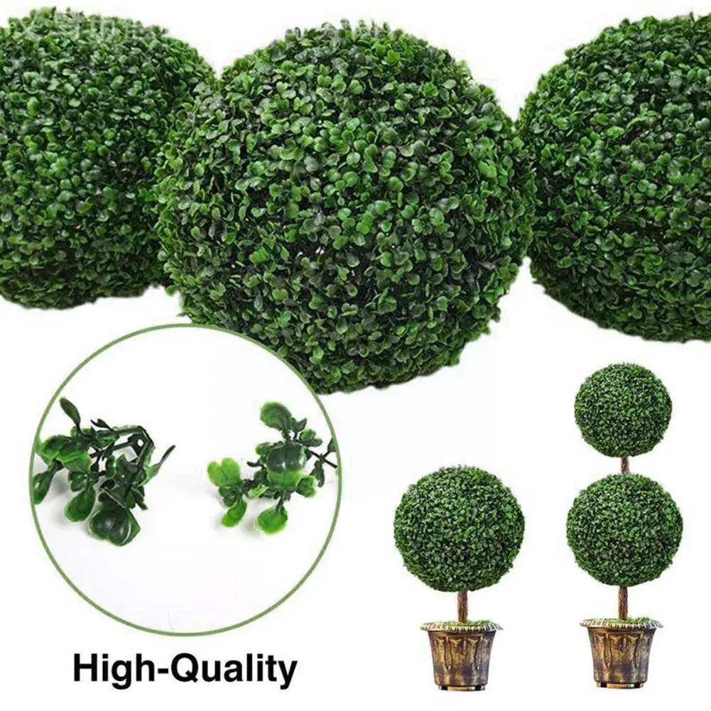 

Simulation Milan Grass Ball Artificial Greenery Grass Ball Decoration Home Party Hotel Wedding Flower Plant Y6W1