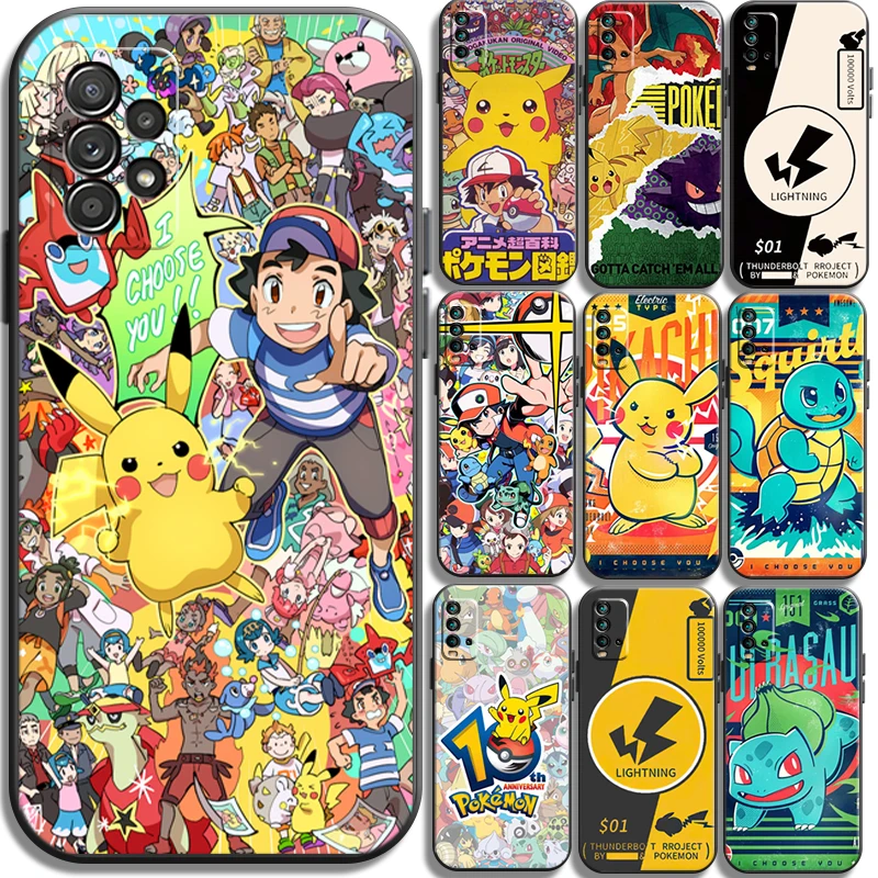 

Pokemon Pikachu Bandai Phone Cases For Xiaomi Redmi Redmi 7 7A Note 8 Pro 8T 8 2021 8 7 7 Pro 8 8A 8 Pro Cases Funda Soft TPU