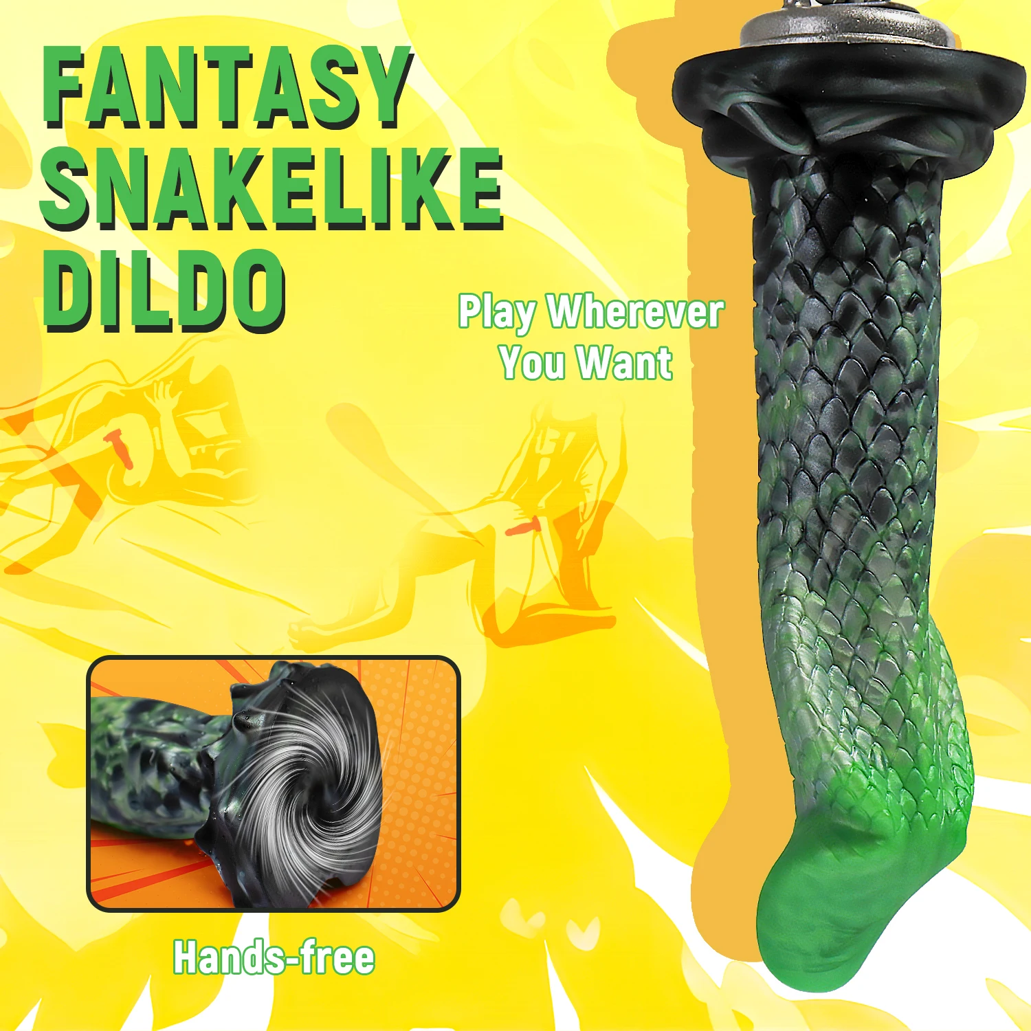 Фаллоимитатор Oieffur Dragon с присоской силиконовые дилли 18 товары для взрослых