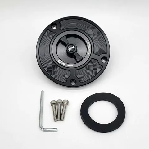 ER6N ER6F ZX-10R ZX-6R ZX636 для мотоцикла Kawasaki, крышка топливного бака с ЧПУ, крышка топливного бака без ключа, крышка для масла и газа