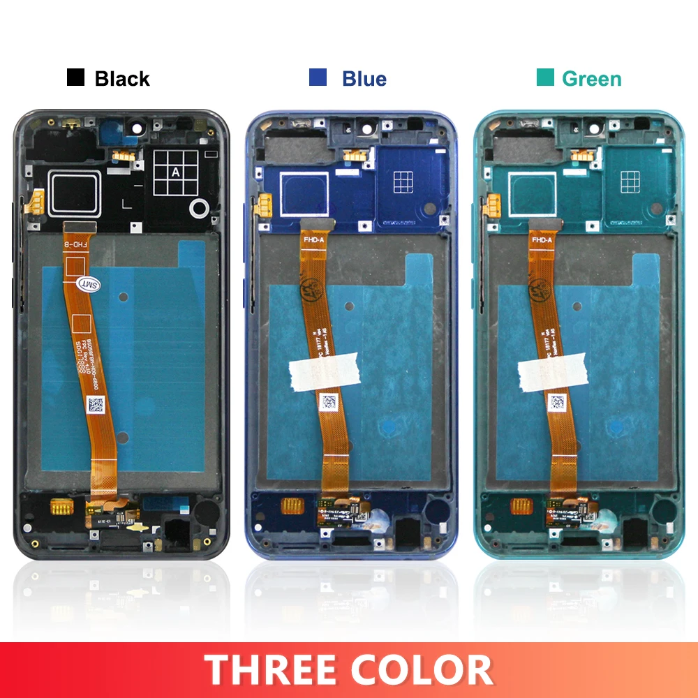 5 84-дюймовый дисплей для Honor 10 COL-L29 L19 AL10 ЖК-дисплей дигитайзер сенсорного экрана в