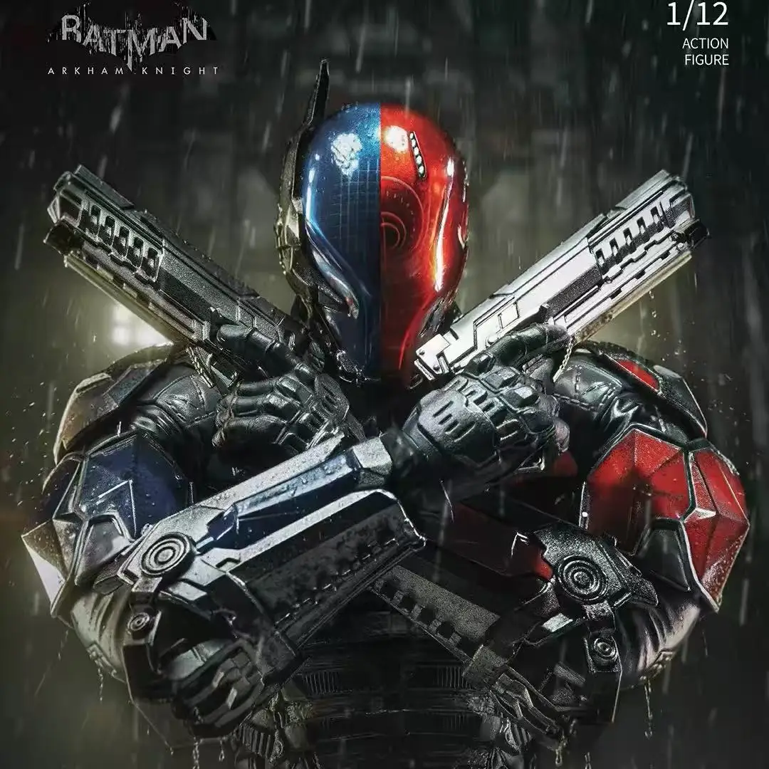 Фото В наличии, отправка в течение 18 часов: LPZZ UPFinegures UPF DC005 Фигурка Бэтмена из Arkham Knight, масштаб 1/12, модель-игрушка №2