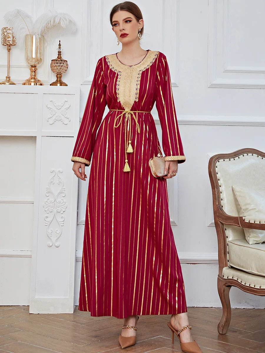 Kaftan African Dresses for Women Abaya Dubai Turkey Islam Arabic Bangladesh Muslim Modest Dress Robe Longue Femme Vestidos Longo