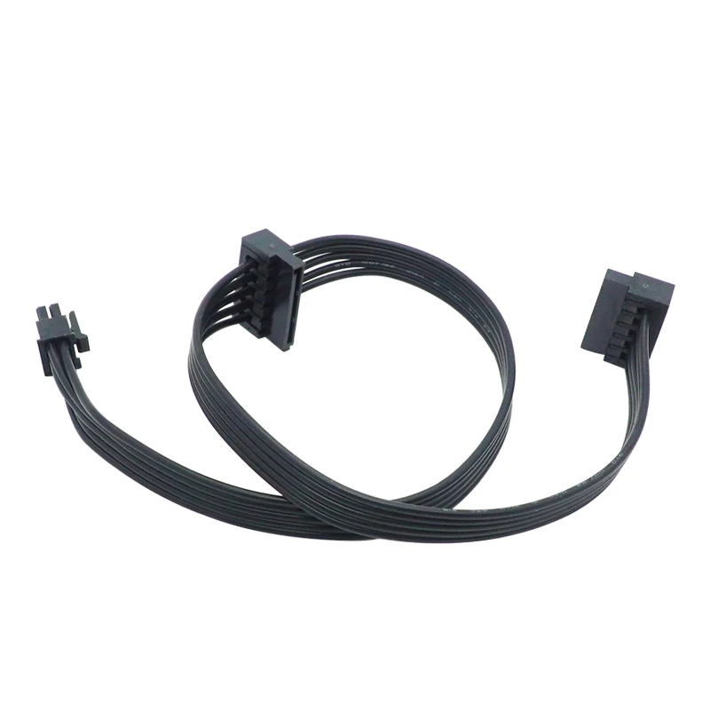 

Кабель питания Mini 6 Pin на 2 SATA 15Pin для Dell Vostro 3070 3670, 1 шт.