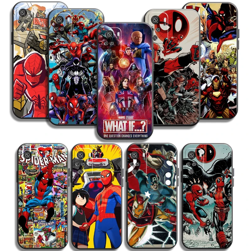 

Marvel Avengers Phone Cases For Xiaomi Redmi Redmi 7 7A Note 8 Pro 8T 8 2021 8 7 7 Pro 8 8A 8 Pro Coque Funda Carcasa Soft TPU